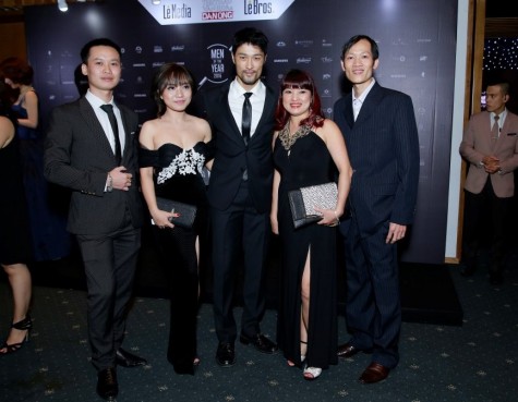 Phong cách thời trang lịch lãm Aristino trong sự kiện “Men Of The Year”