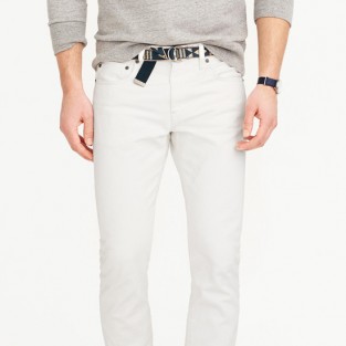 Các xu hướng áo & quần jeans nam hot 2016 - White Asos 484 rinsed white jeans - elleman