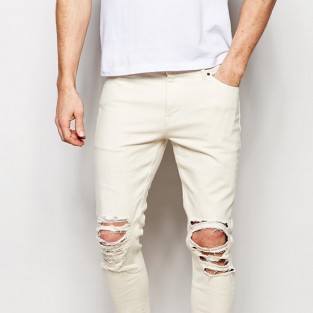 Các xu hướng áo & quần jeans nam hot 2016 - distressed ASOS skinny - elleman