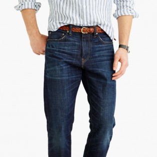 Các xu hướng áo & quần jeans nam hot 2016 - relaxed fit J.Crew - elleman