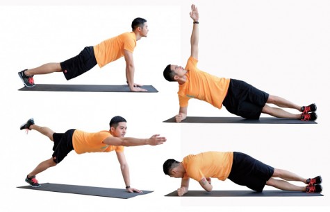 Các bài tập cơ bụng đẹp cho vòng hai săn chắc