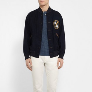 quần jeans nam trắng - LEVI'S MADE & CRAFTED tack slim-fit stretch-denim jeans - elleman