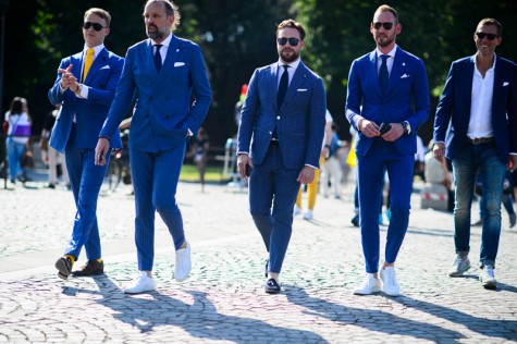 5 cách phối đồ suits đẹp cùng trainers
