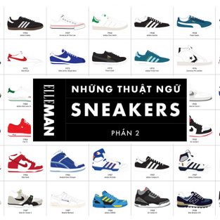 Những thuật ngữ giày thể thao bạn nên biết (P.2)