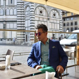 Lý Minh Thuận tại sự kiện Drive de Cartier ở Florence