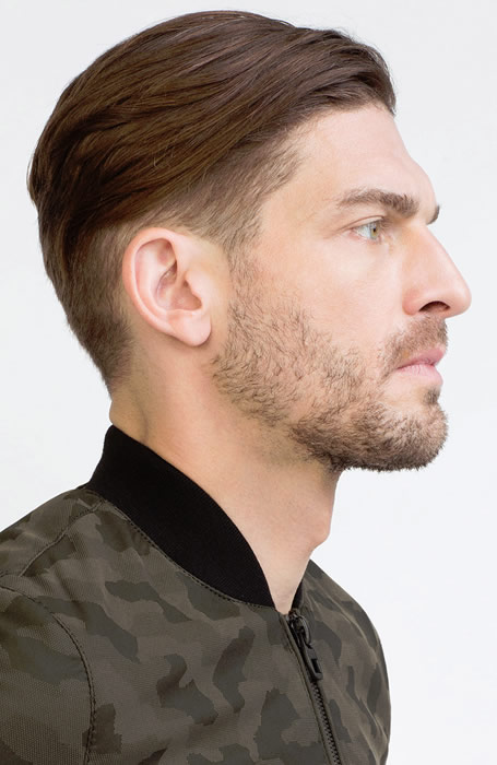 Kiểu tóc nam đẹp Fade Sweep Back mang lại cho bạn vẻ lịch lãm của một quý ông đúng chuẩn