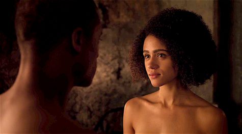missandei & grey worm tro choi vuong quyen - elle man