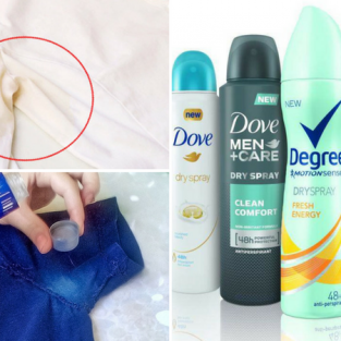 7 mẹo vặt loại bỏ vết ố cứng đầu do lăn khử mùi gây ra