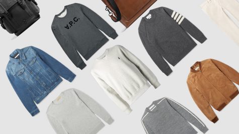 ELLE Man Style Calendar: Back to basic cùng áo sweater xám