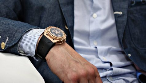 5 mẫu đồng hồ nam cao cấp phối "vàng đen" tuyệt đẹp