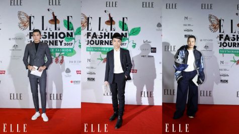 Hoàng Rob, Mai Tiến Dũng, Quang Đại, ST, Châu Đăng Khoa ấn tượng tại thảm đỏ ELLE Fashion Show 2017