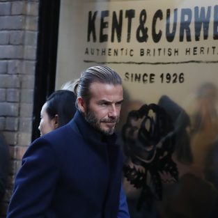 David Beckham mang thương hiệu đến Tuần lễ thời trang London nam Thu-Đông 2018/19