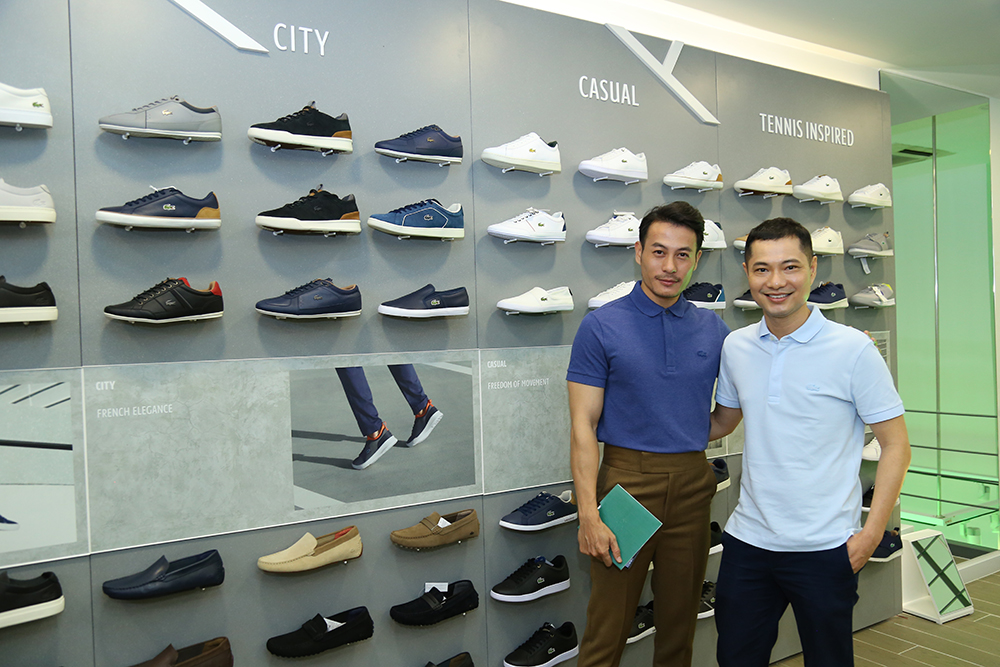 Dàn Mỹ Nam Việt Dự Lễ Khai Trương Thương Hiệu Lacoste | Elle Man