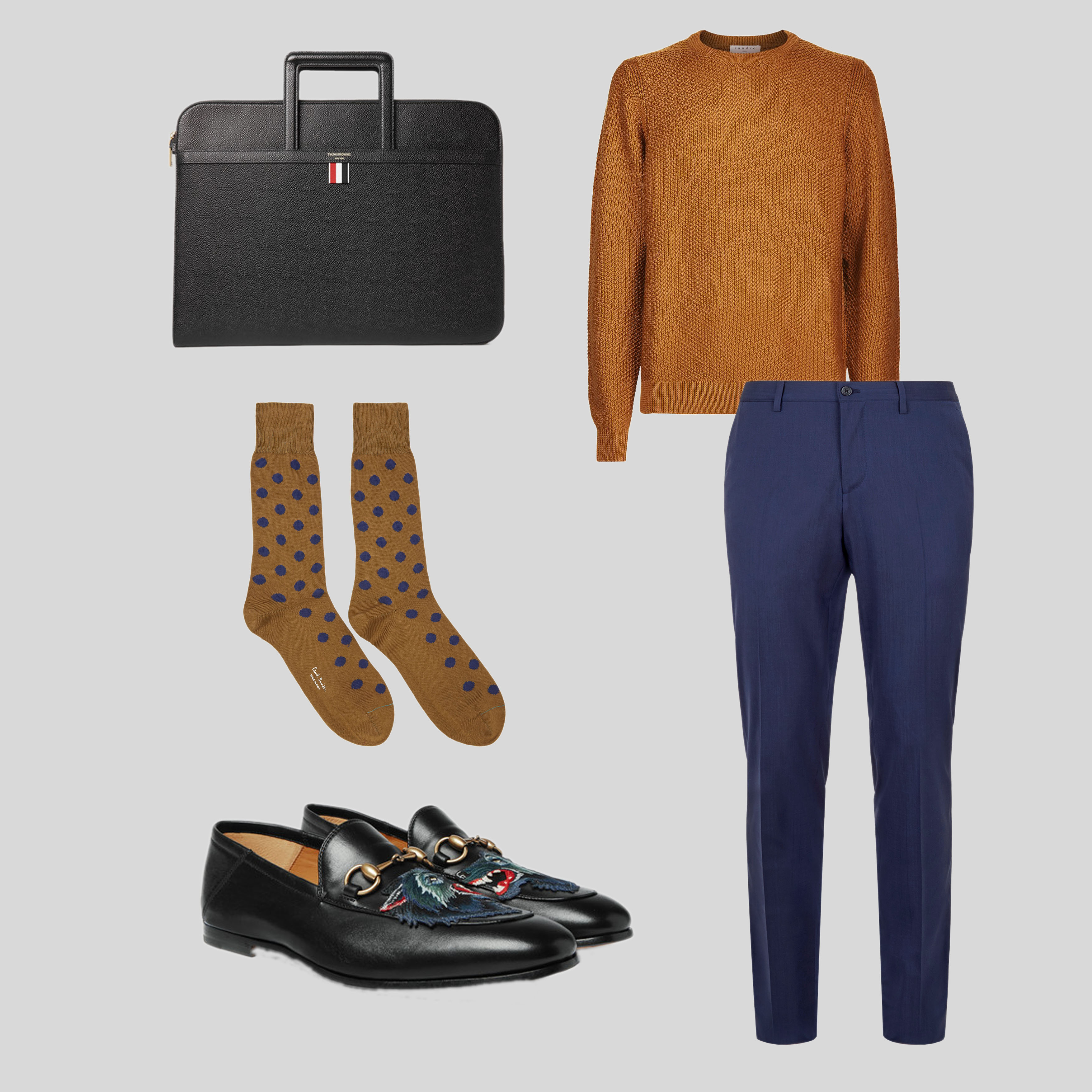 ELLE Man Style Calendar Làm thân với tất màu sắc cho nam giới (3)