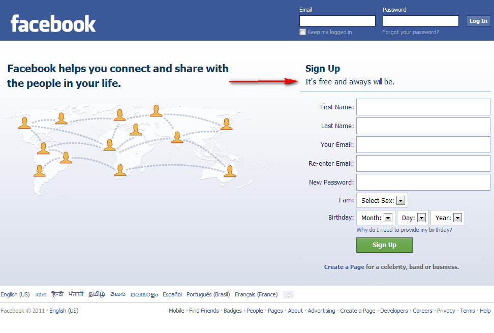 Vì sao mạng xã hội Facebook không bao giờ thu phí thành viên?