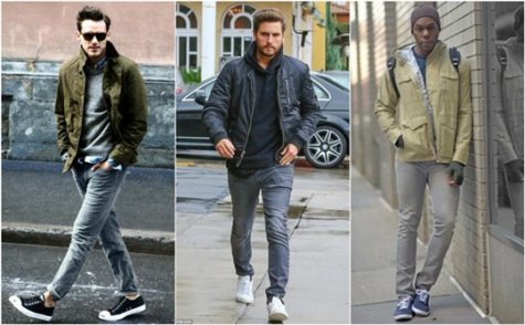 The gray denim trousers of the 1990s are causing a stir in recent times.  Photo: Pinterest
