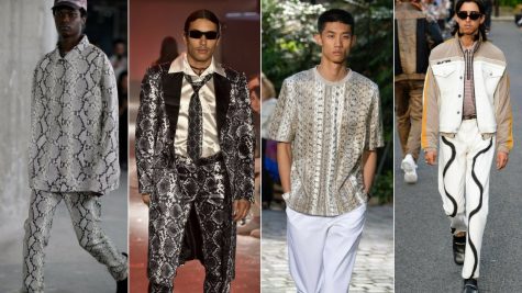 Họa tiết da rắn lên ngôi tại các Tuần lễ Thời trang Hè 2019