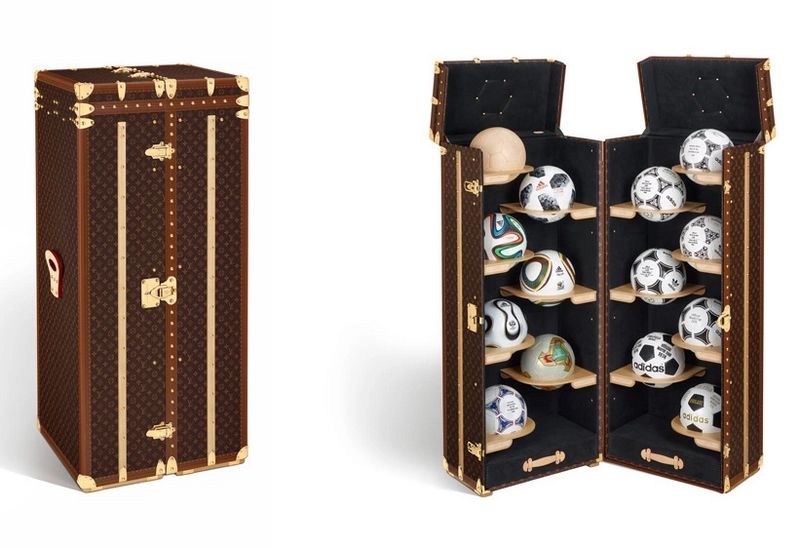 Fans baffled as World Cup trophy arrives in a LOUIS VUITTON case ahead of  the final  The Sun