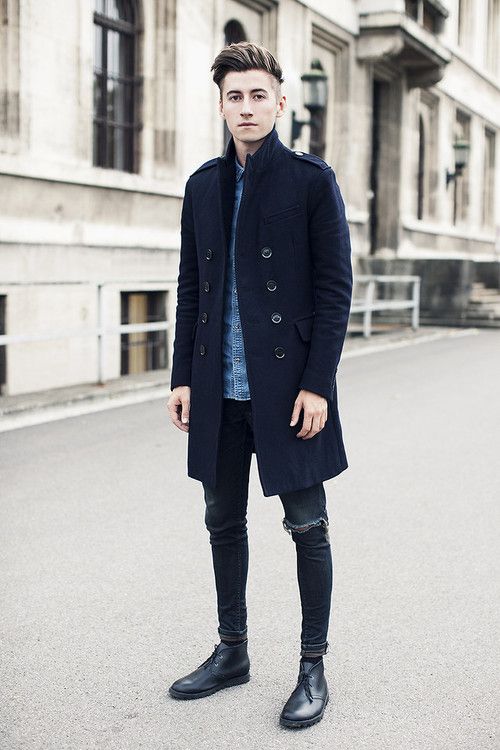 quan jeans rach & overcoat - elle man 2