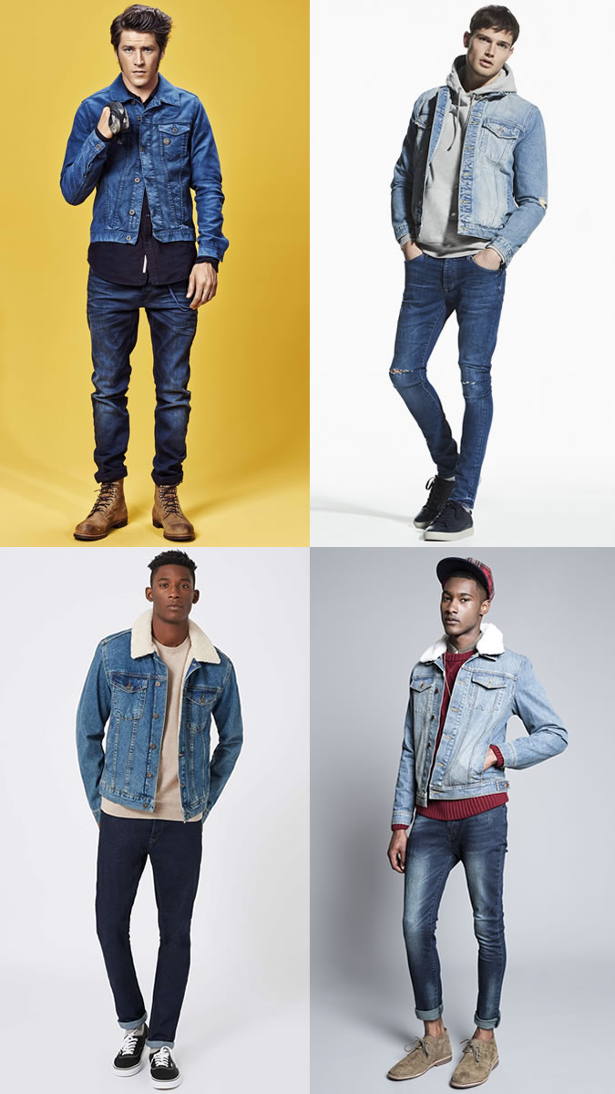 phong cách double denim - elle man (2)