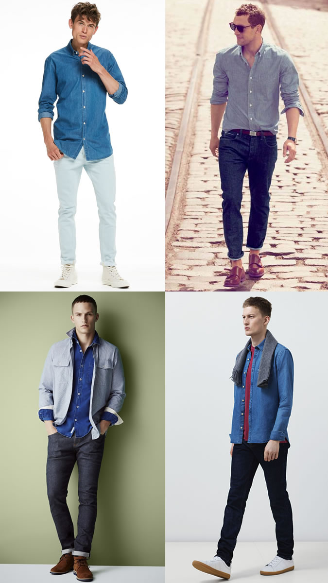 phong cách double denim - elle man (4)