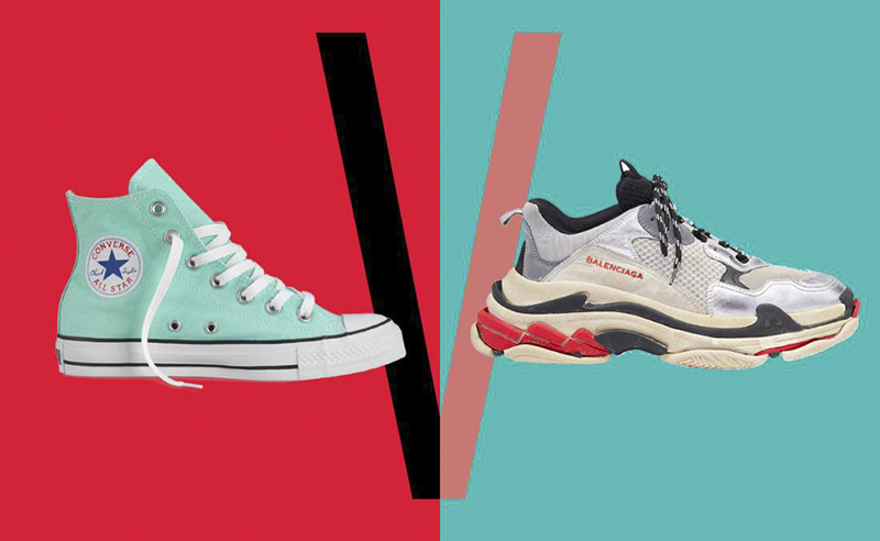 Khi thời trang cao cấp làm giày thể thao: Sneakers đua nhau tăng giá