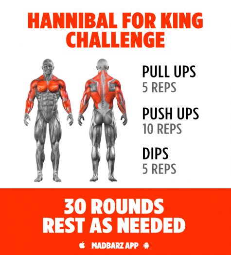 Rèn luyện thể lực cùng Hannibal For King