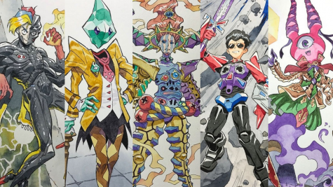 Ông bố biến những bức tranh nguệch ngoặc của con thành những tác phẩm nghệ thuật anime tuyệt đẹp