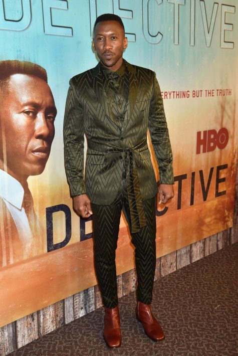 Mahershala Ali dừng chân ở vị trí thứ 4 với outfit diện thảm đỏ mới lạ. Ảnh: Getty Images