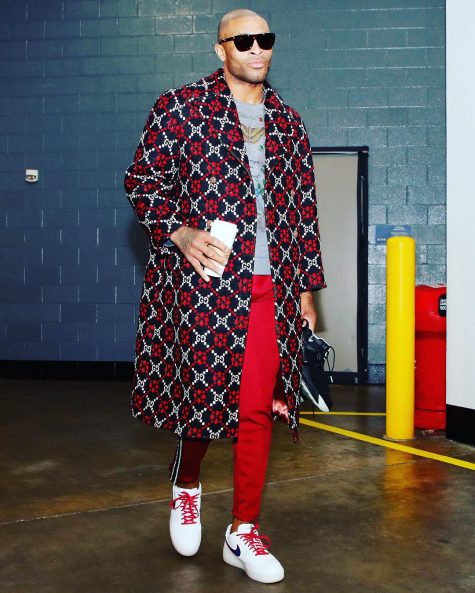 P.J. Tucker xếp vị trí thứ 3 với outfit vừa khỏe khoắn năng động nhưng vẫn ẩn chưa sự thanh lịch. Ảnh: Instagram @therealpjtucker17 