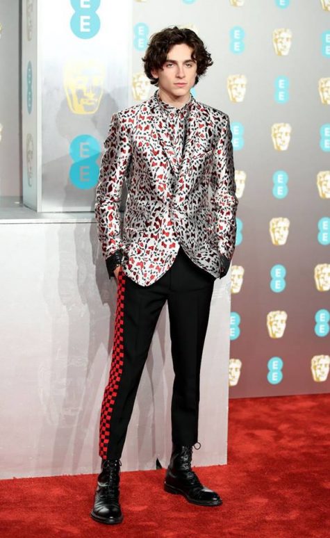 Timothée Chalamet cán mốc ở vị trí á quân trong top thời trang sao nam nổi bật. Ảnh: Standard UK