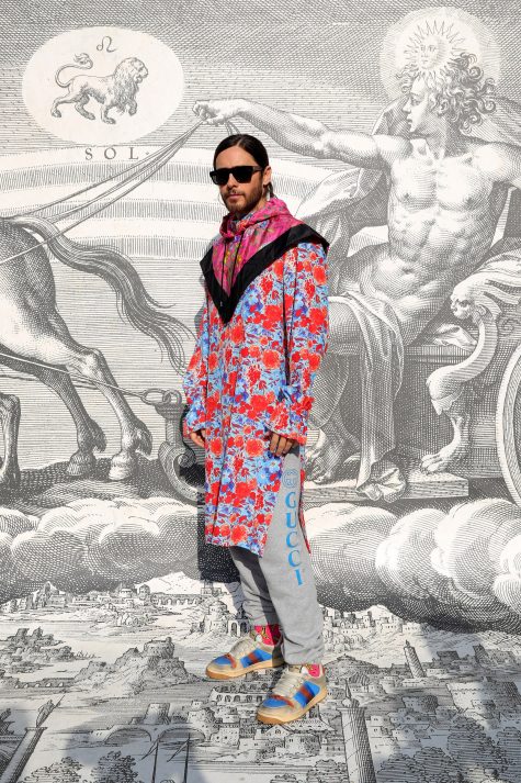 Jared Leto với outfit nổi bật trong top thời trang sao nam của tuần cuối tháng 2. Ảnh: Vogue