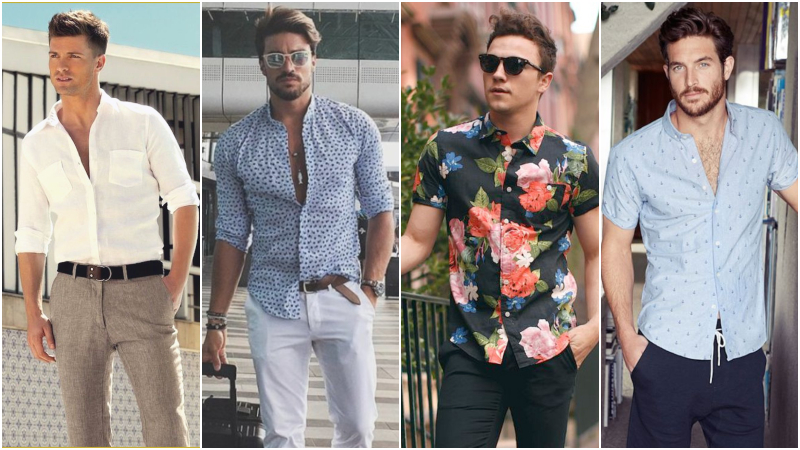 Xua tan cái nóng với 5 mẫu áo sơ mi mùa hè | ELLE Man Việt Nam Xua Tan Cái Nóng Với 5 Mẫu Áo Sơ Mi Mùa Hè | Elle Man Việt Nam