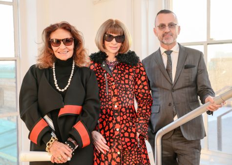 Người tiền nhiệm Tom Ford, Diane von Furstenberg (trái) và Anna Wintour (giữa). Ảnh: The Cut