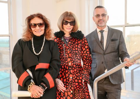 Người tiền nhiệm Tom Ford, Diane von Furstenberg (trái) và Anna Wintour (giữa). Ảnh: The Cut