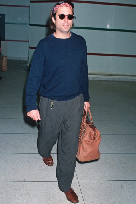 phong cách thời trang-Andy Garcia tại sân bay
