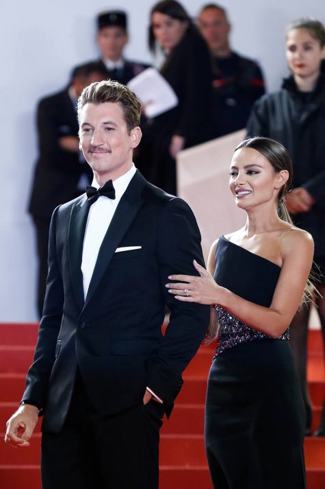 thời trang thảm đỏ - miles teller mặc suit celine đến cannes 2019