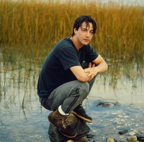 Diễn viên Keanu Reeves thời trẻ