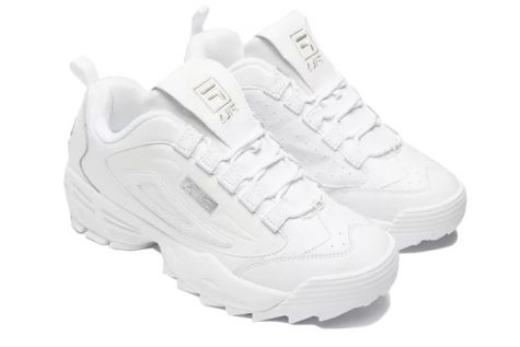 giày sneaker trắng fila disruptor