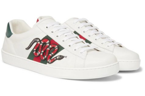 giày sneaker trắng gucci ace