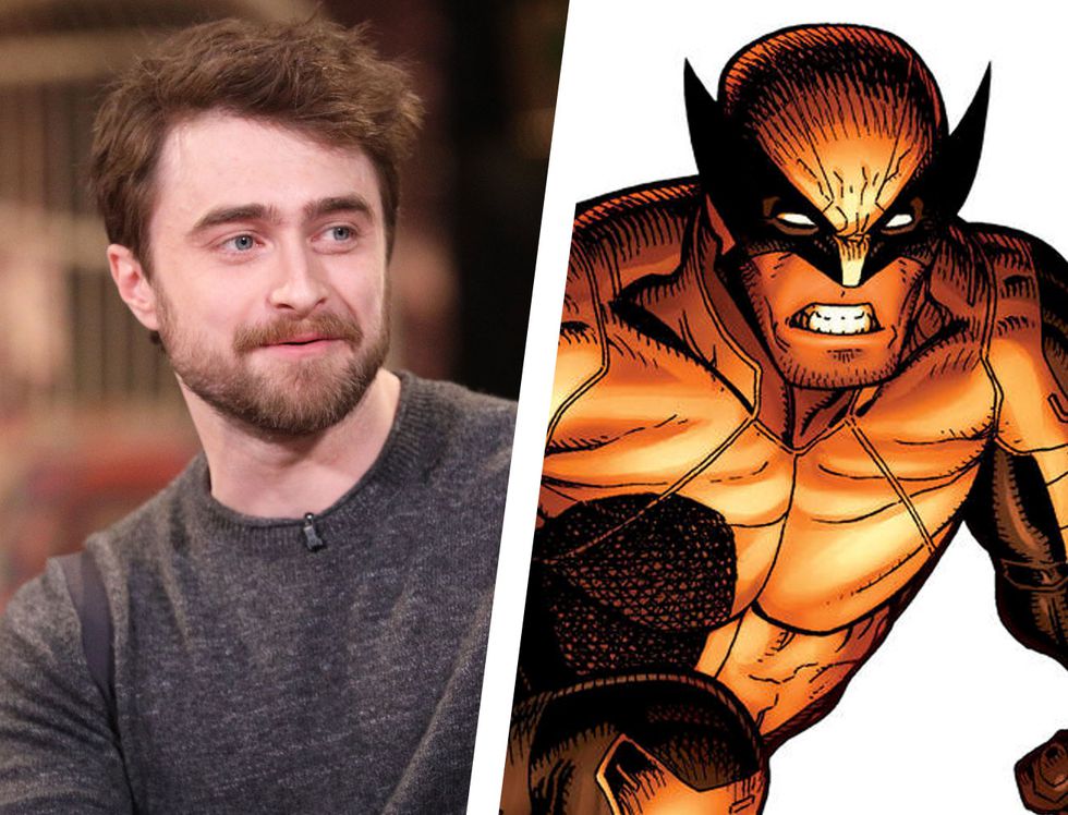 "Người Sói" Wolverine-Daniel Radcliffe trong vai Wolverine