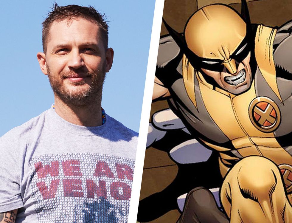 "Người Sói" Wolverine-Tom Hardy trong vai Wolverine