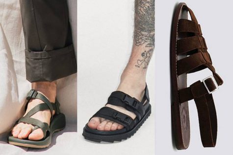 bài học phong cách thời trang tại Pitti Uomo ss20 giày sandals