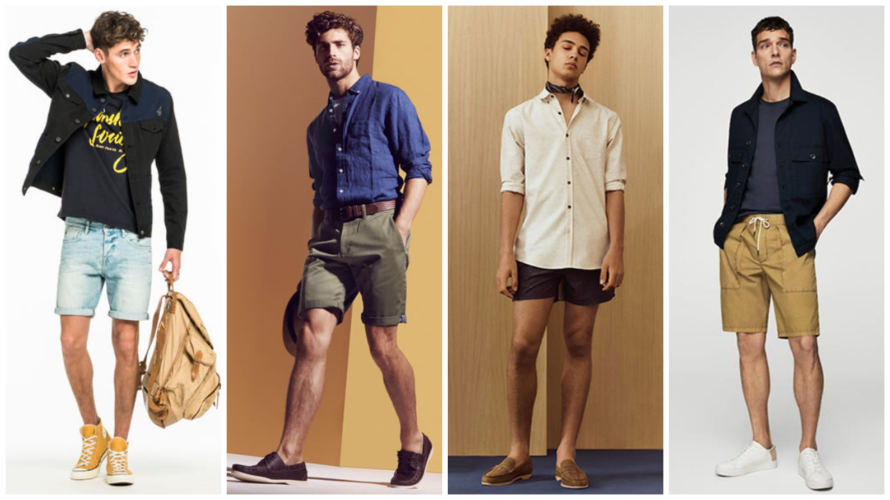 Chọn giày phối cùng quần short nam - VnExpress Đời sống