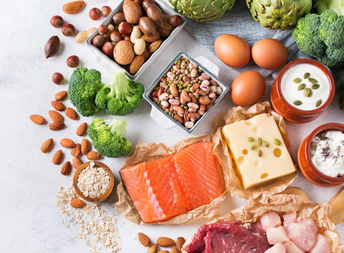 thực phẩm protein giúp tạo cơ bụng đẹp