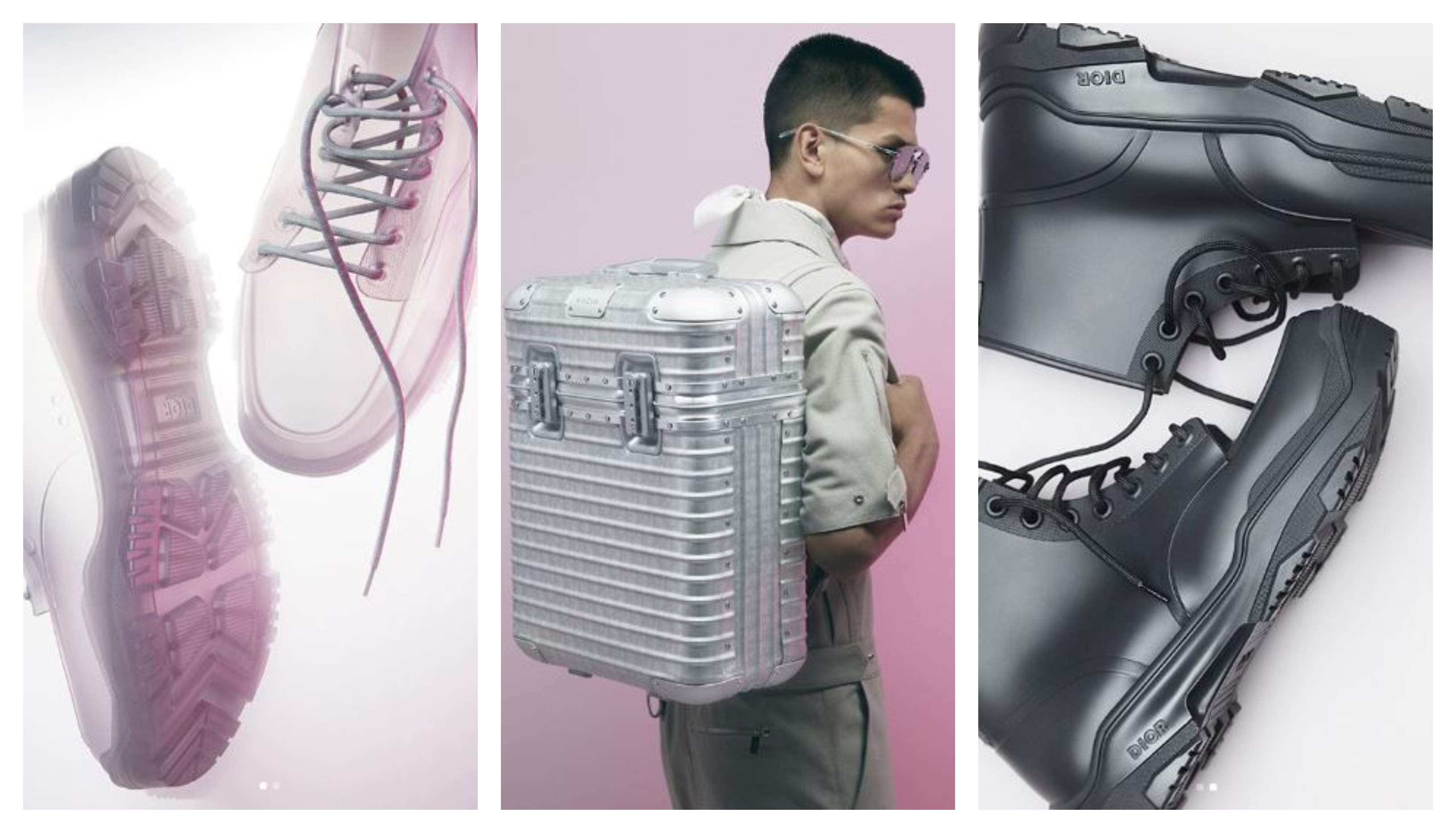một vài thiết kế thuộc bộ sưu tập dior men hè 2020 giày thể thao
