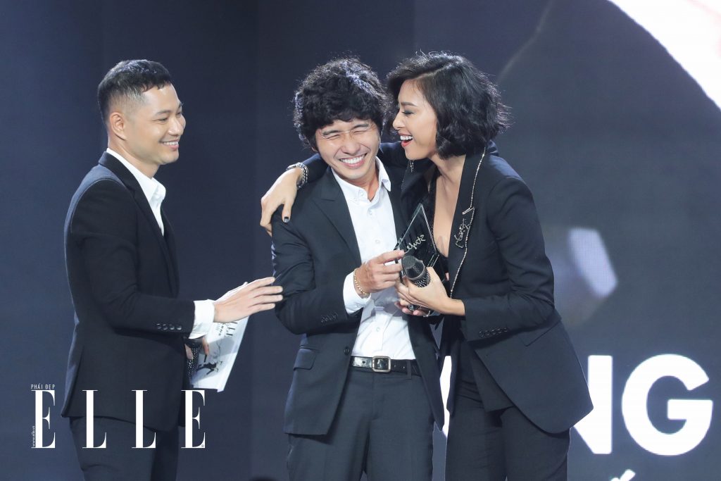 MUA đoạt giải ELLE Style Award VN 2018 Tùng Châu