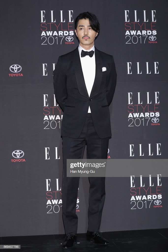diễn viên dự lễ trao giải ELLE Style Award Kor 2017 Cha Seung Won