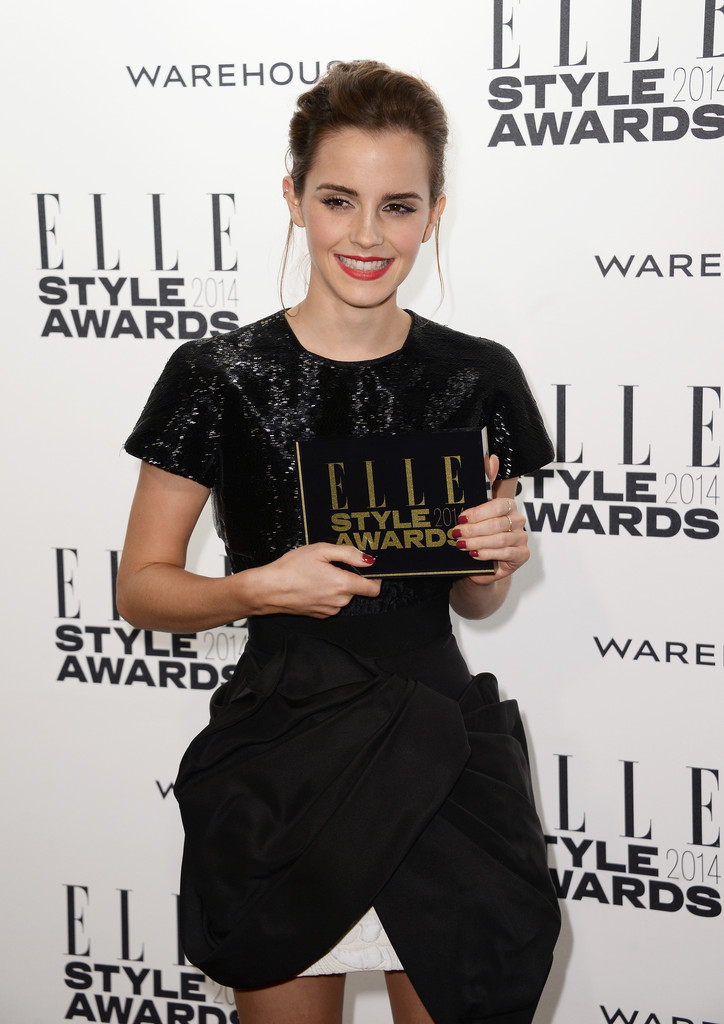 diễn viên dự lễ trao giải ELLE Style Award UK 2014 Emma Watson