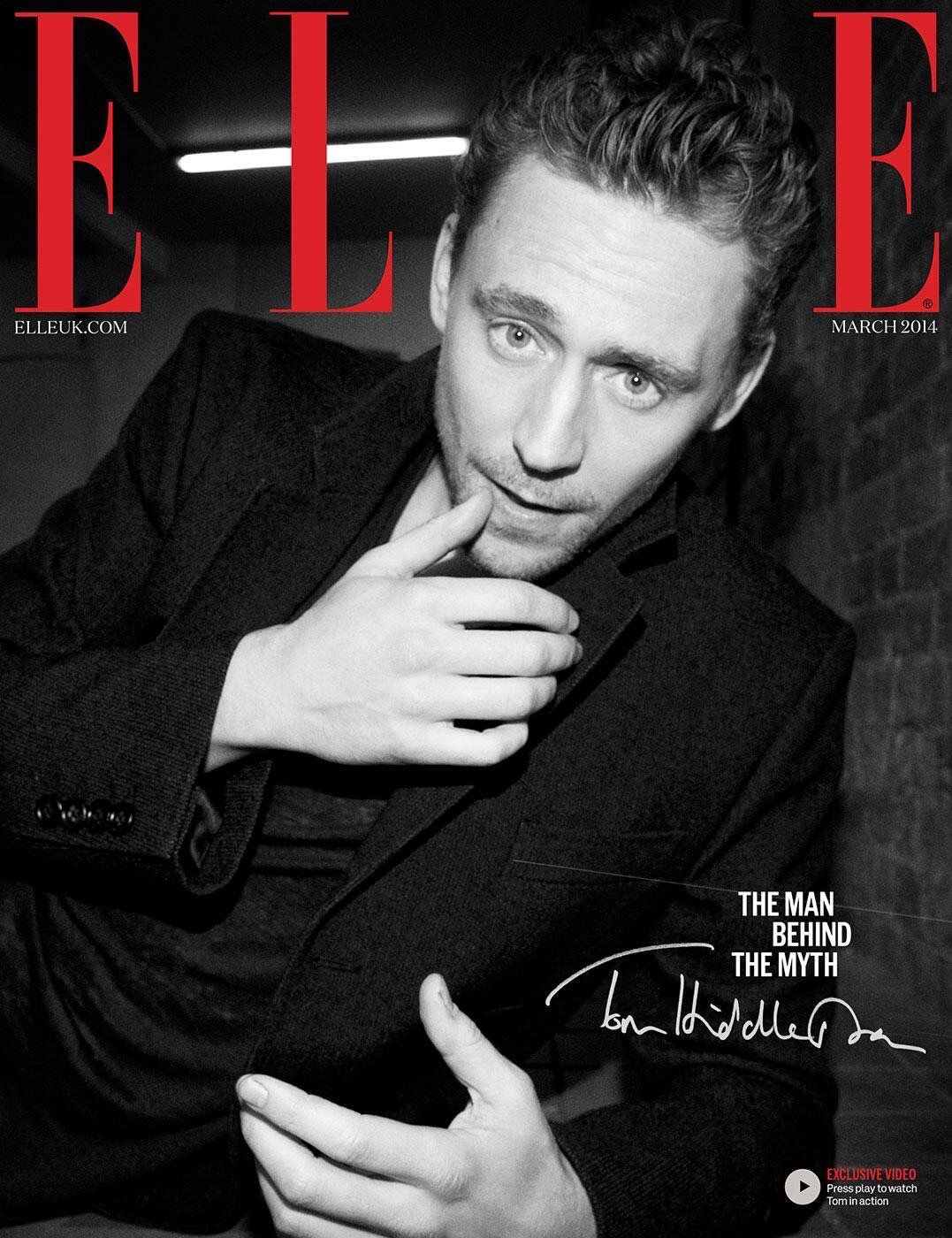 diễn viên dự lễ trao giải ELLE Style Award UK 2014 Tom Hiddleston